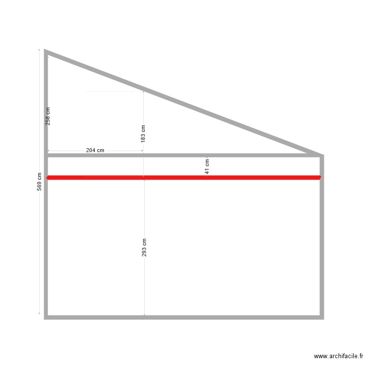 mezzanine. Plan de 0 pièce et 0 m2