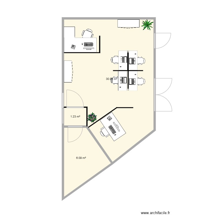 Bureau Wel. Plan de 0 pièce et 0 m2