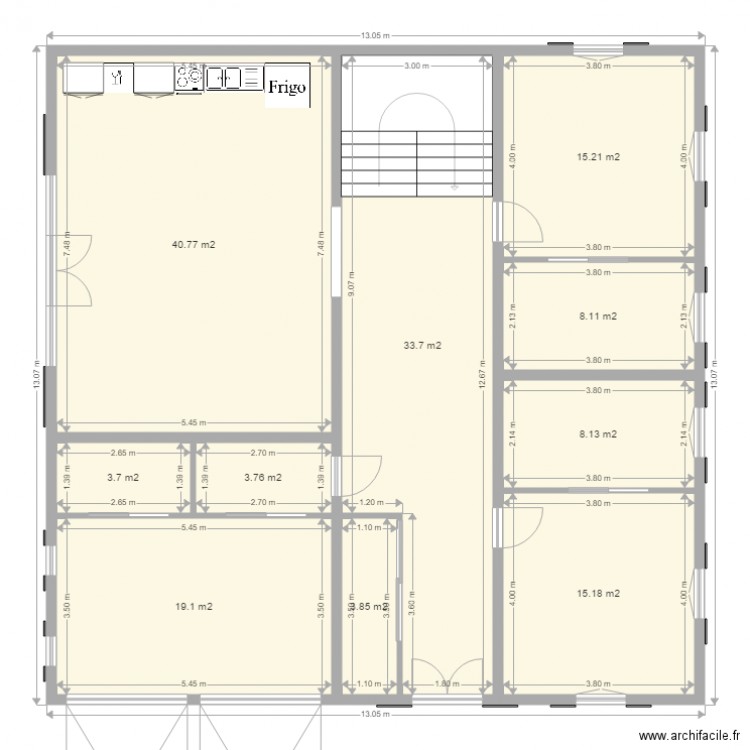 maison. Plan de 0 pièce et 0 m2