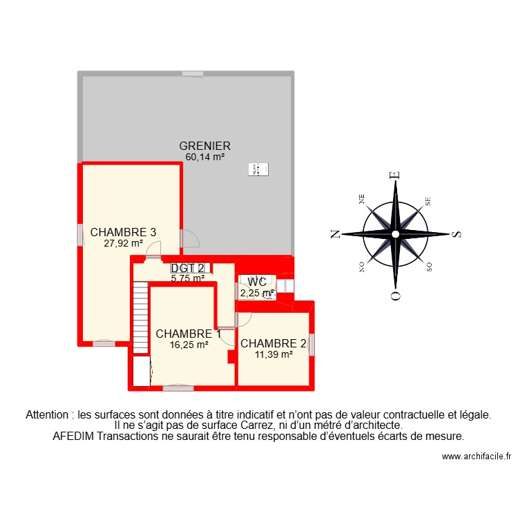 BI24340 -. Plan de 32 pièces et 321 m2