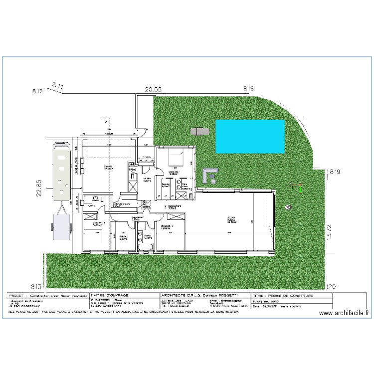 jade. Plan de 0 pièce et 0 m2