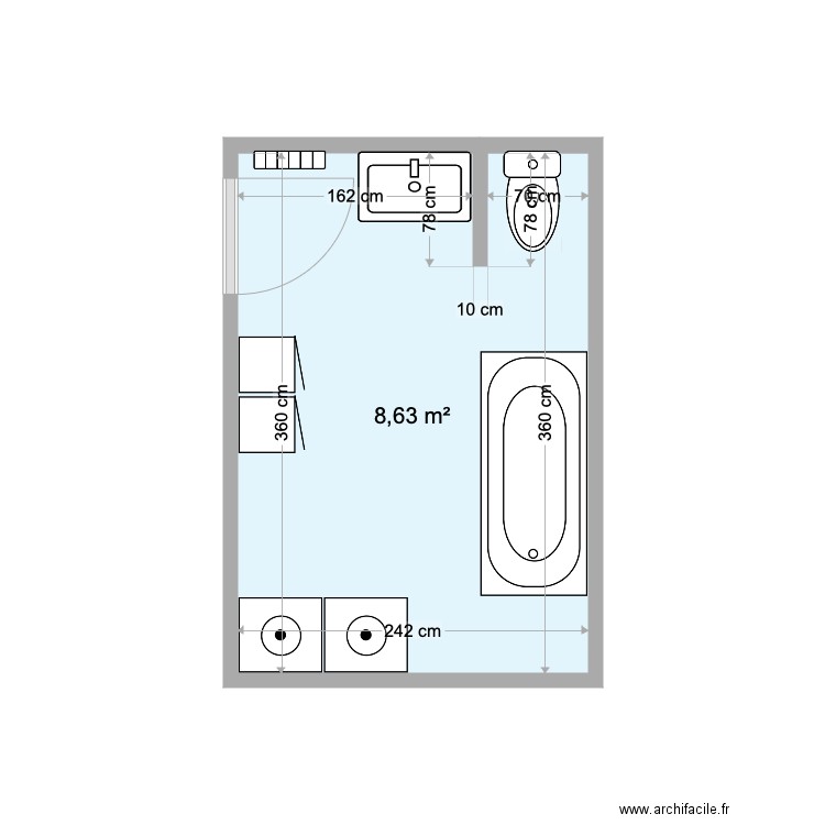 Denhaerinck. Plan de 0 pièce et 0 m2