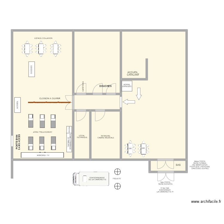 CATALENT. Plan de 7 pièces et 147 m2