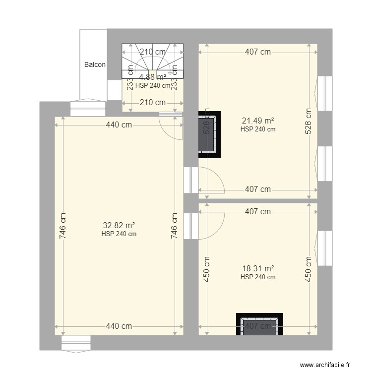 Etat des lieux T5 RDC. Plan de 0 pièce et 0 m2