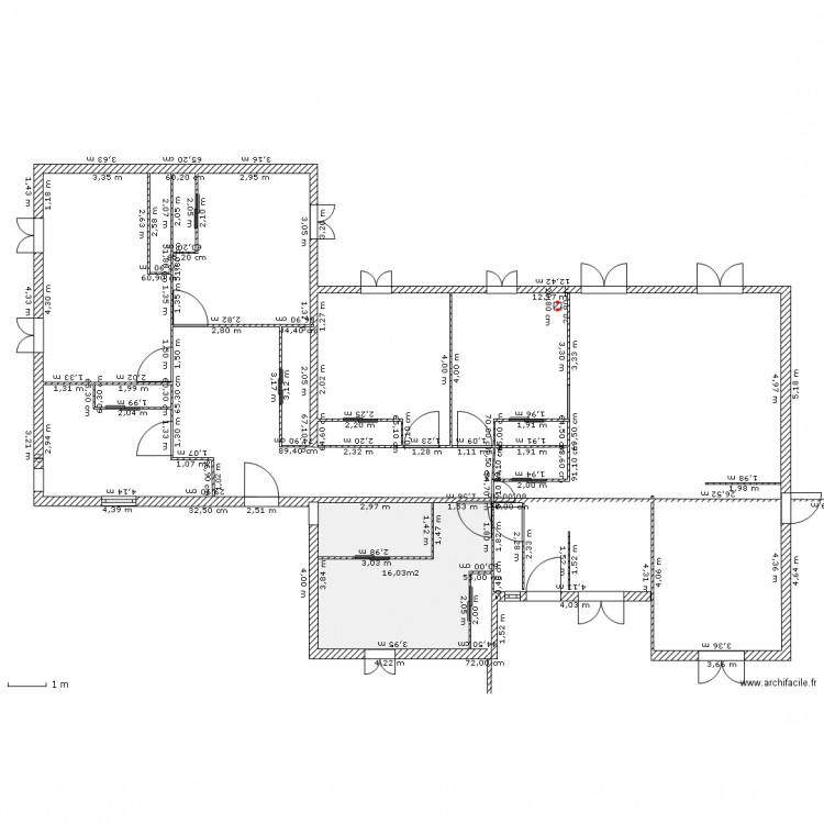 extension maison3. Plan de 0 pièce et 0 m2