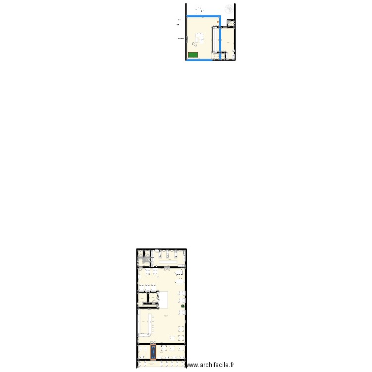 BISTROT. Plan de 0 pièce et 0 m2