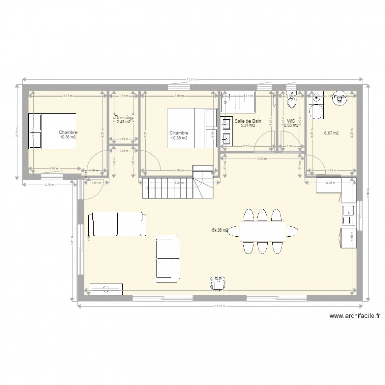 CHALET LOUIS DEFINITIF1. Plan de 0 pièce et 0 m2