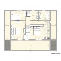 Plan chalet étage 