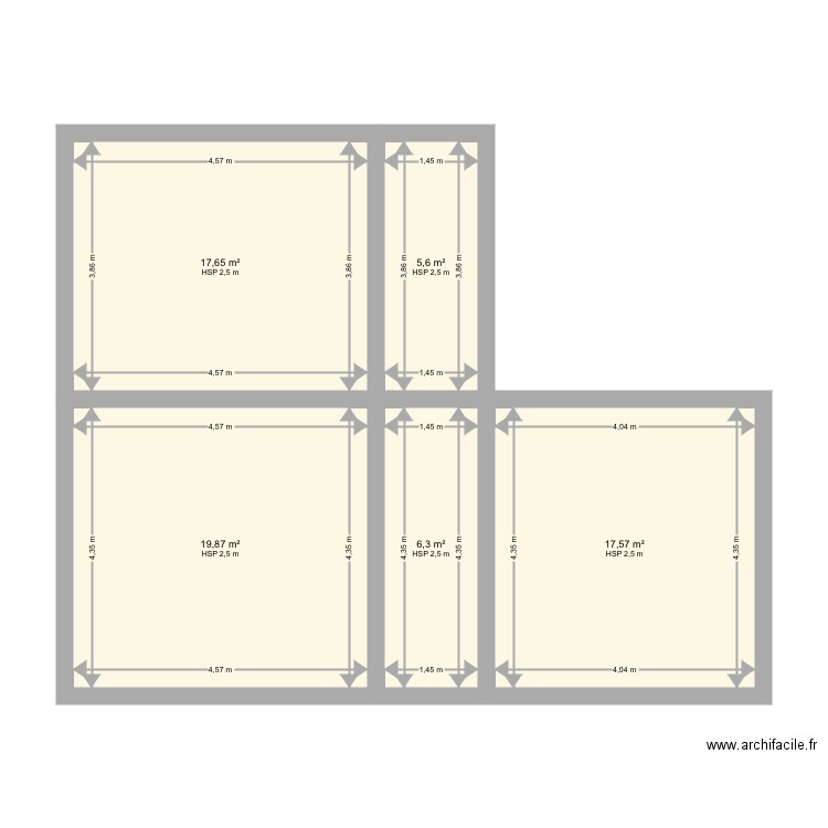 MALAUS. Plan de 0 pièce et 0 m2