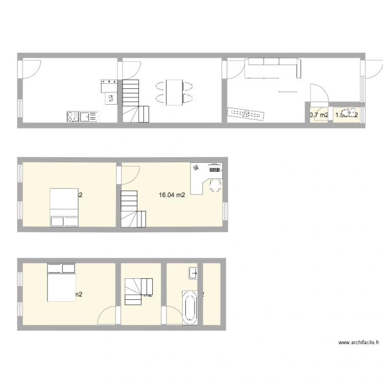 Plan Fleurus 1. Plan de 0 pièce et 0 m2