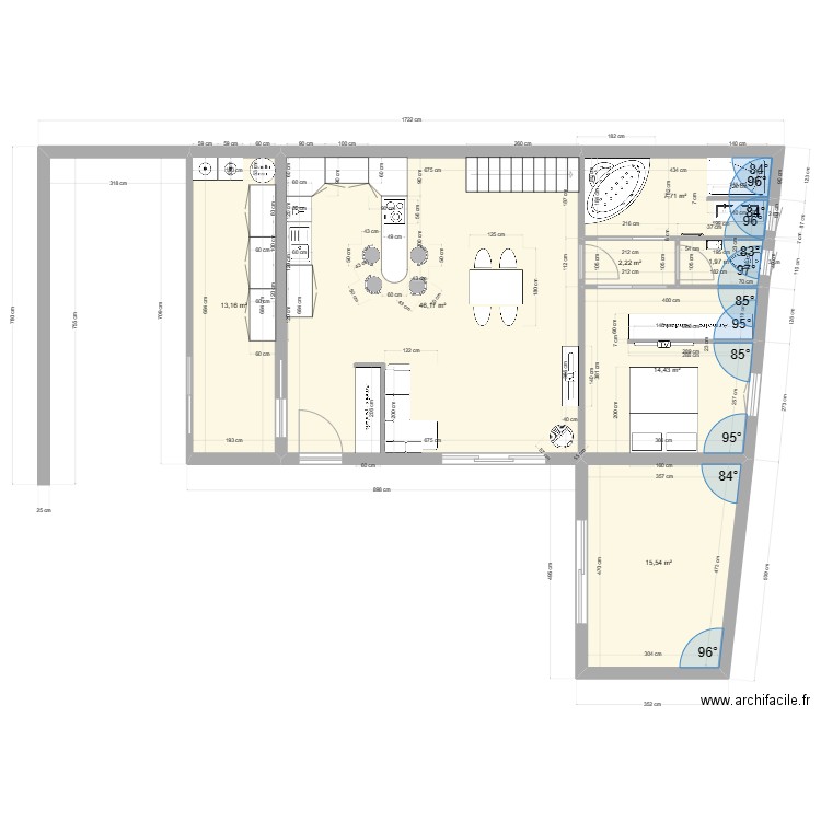 Projet William. Plan de 0 pièce et 0 m2