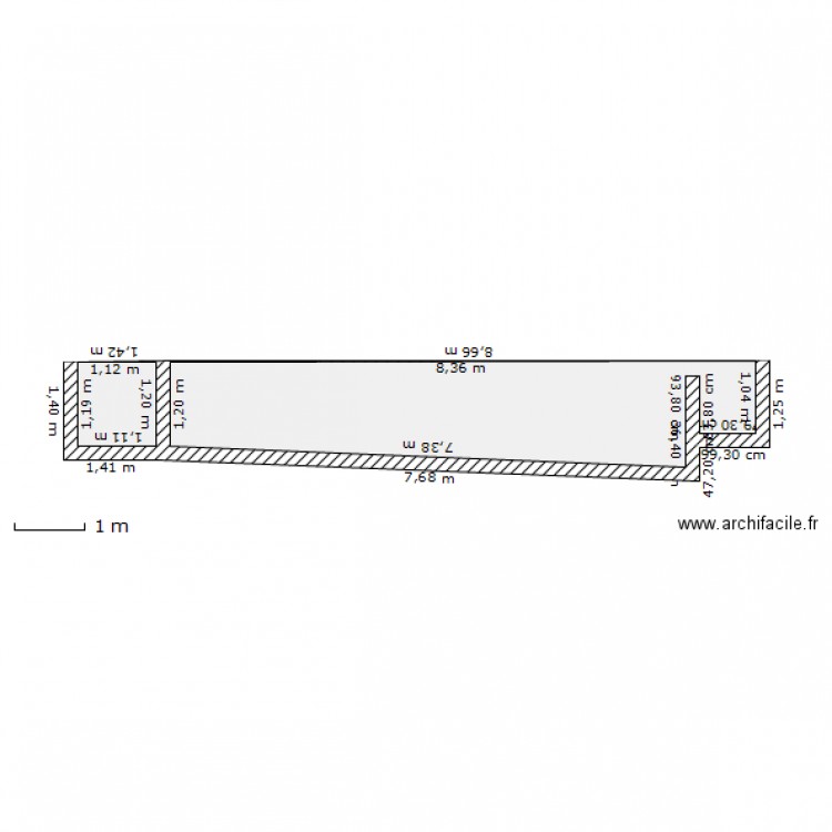 piscine 8x4 profil. Plan de 0 pièce et 0 m2