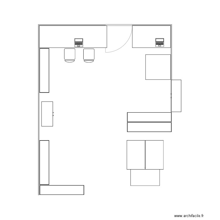 boutique  1001. Plan de 0 pièce et 0 m2