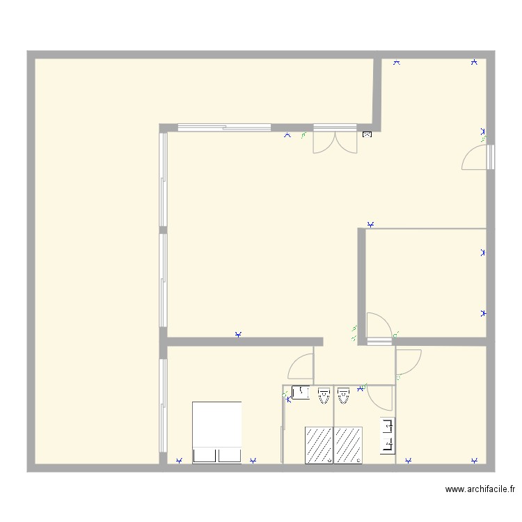 maison . Plan de 0 pièce et 0 m2