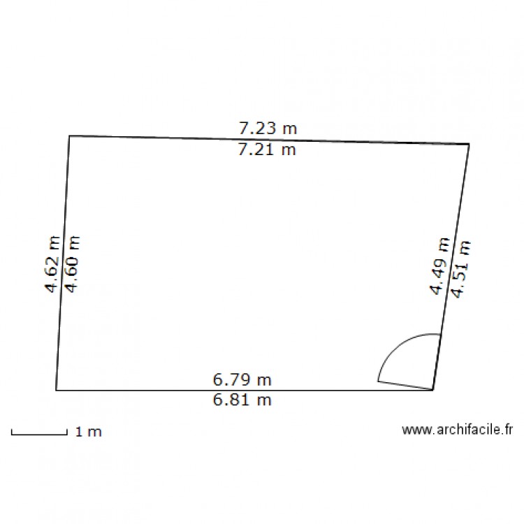 salon. Plan de 0 pièce et 0 m2