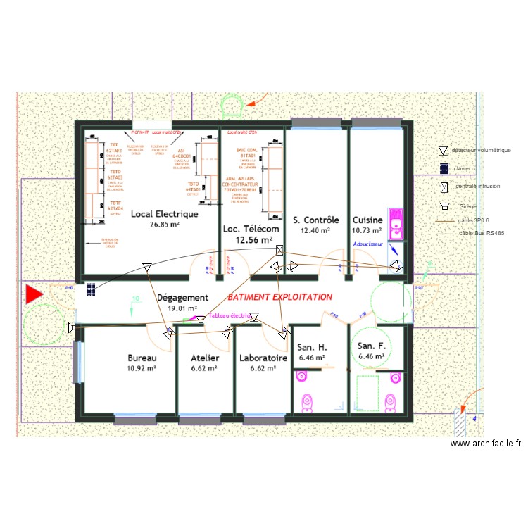 METHYCENTRE anti-intrusion. Plan de 0 pièce et 0 m2