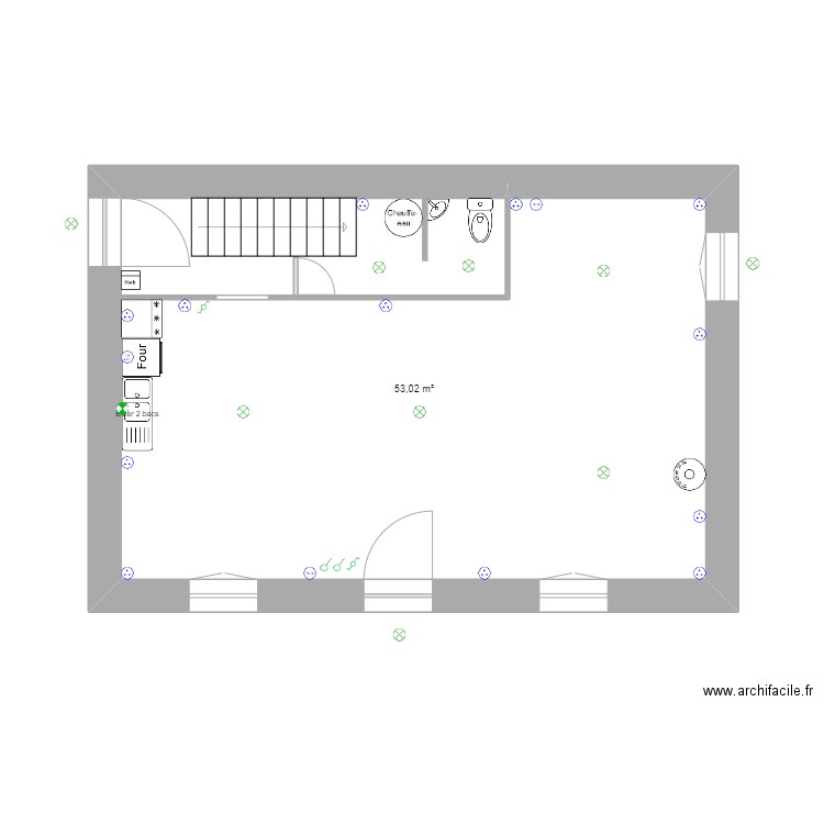 masse 01. Plan de 0 pièce et 0 m2