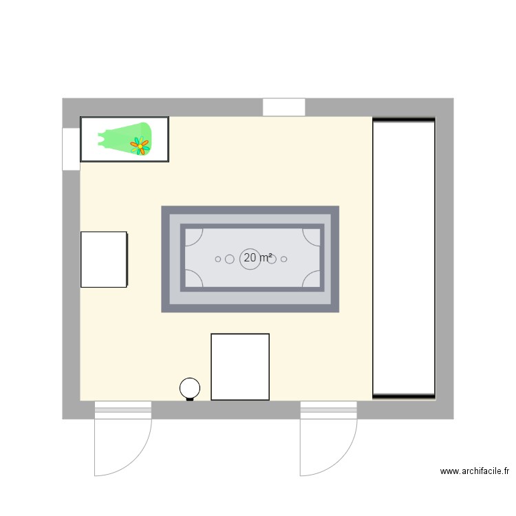 Chambre bebe. Plan de 0 pièce et 0 m2