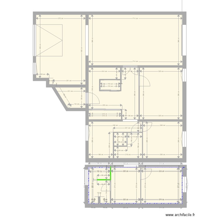 SousSol1. Plan de 0 pièce et 0 m2