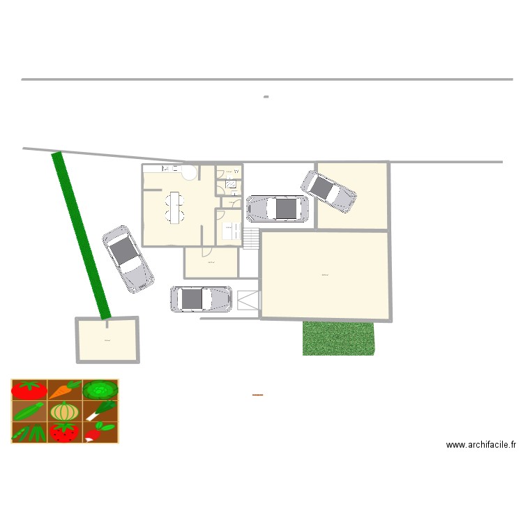 regine Meseguer. Plan de 9 pièces et 246 m2