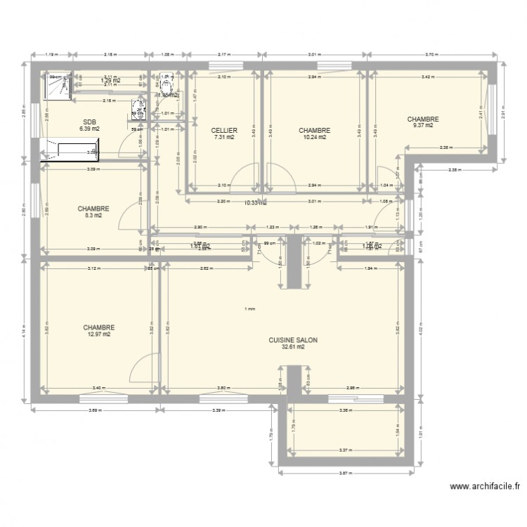 futur haut3. Plan de 0 pièce et 0 m2