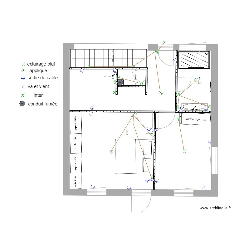 clara etage. Plan de 0 pièce et 0 m2