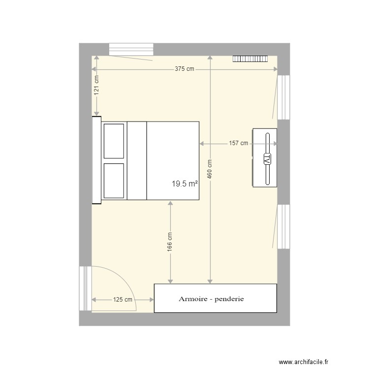 chambre 2 Meaux. Plan de 0 pièce et 0 m2