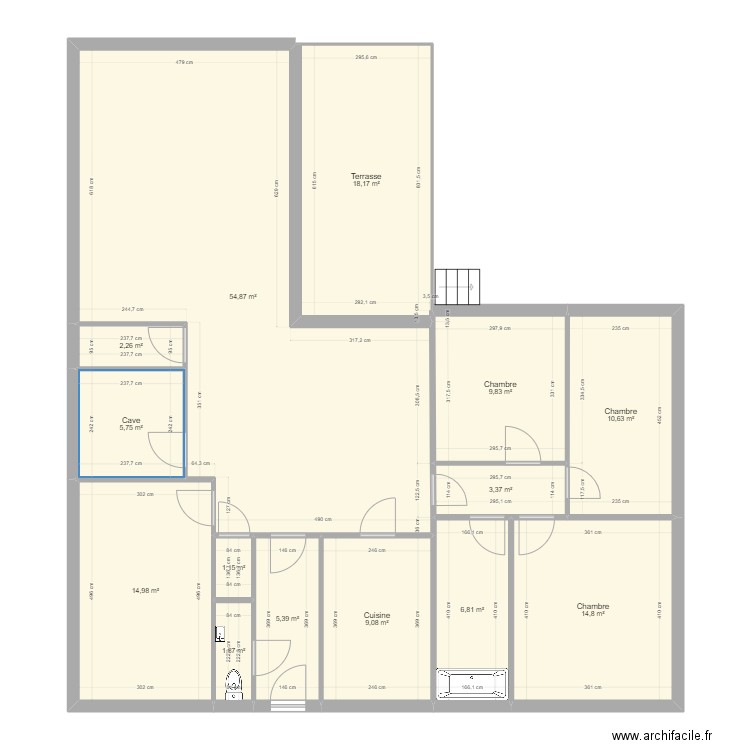 Bierges 24. Plan de 0 pièce et 0 m2