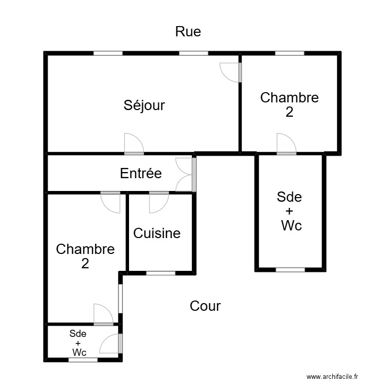 collinn. Plan de 7 pièces et 101 m2