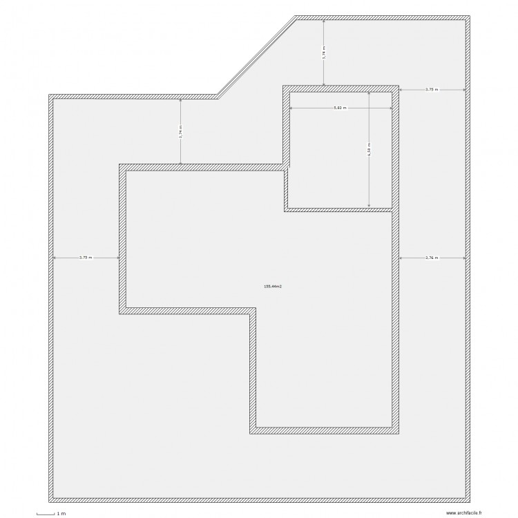 Maison   Terrain. Plan de 0 pièce et 0 m2