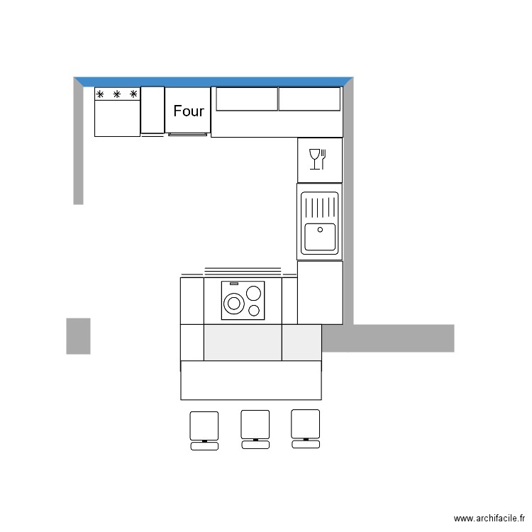 CUISINE3. Plan de 0 pièce et 0 m2