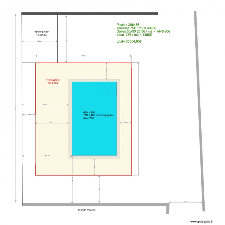 Piscine v2. Plan de 0 pièce et 0 m2