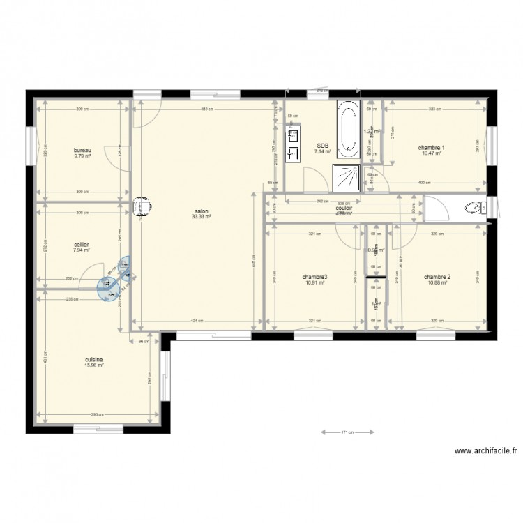 plan cedric et jeff 3. Plan de 0 pièce et 0 m2