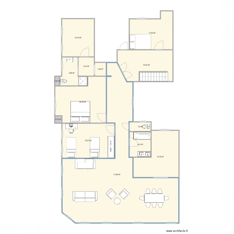 Madeleine 3. Plan de 0 pièce et 0 m2