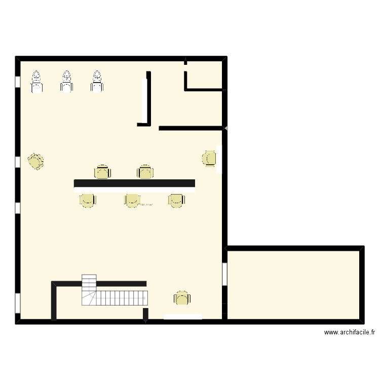 salon. Plan de 0 pièce et 0 m2