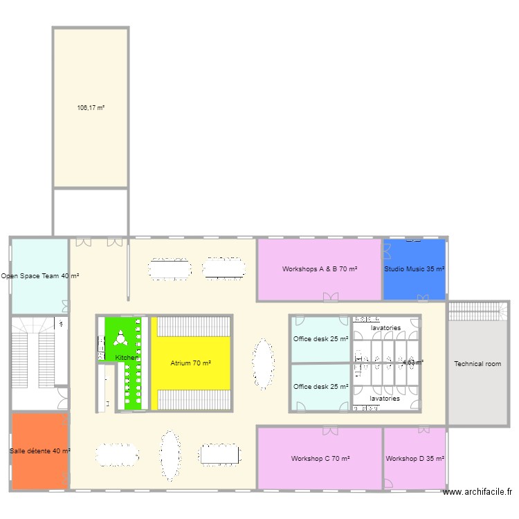 Campus ESQUISSE 1. Plan de 0 pièce et 0 m2