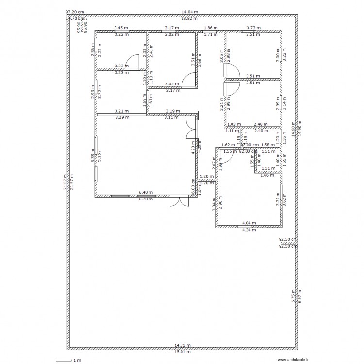 essai. Plan de 0 pièce et 0 m2