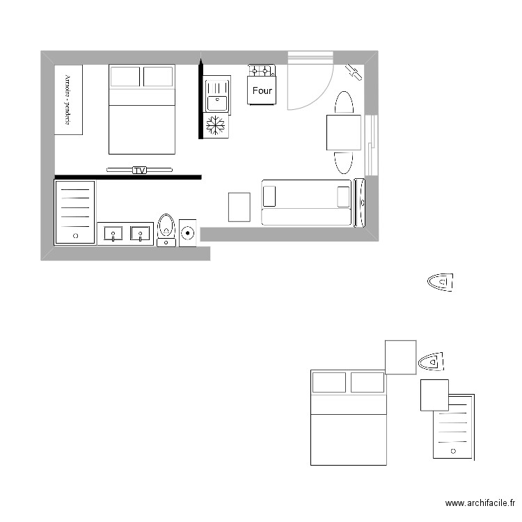 Corse . Plan de 0 pièce et 0 m2