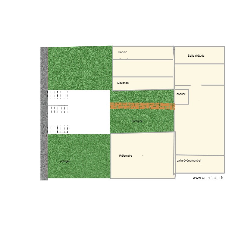 le plan du blezd. Plan de 6 pièces et 103 m2