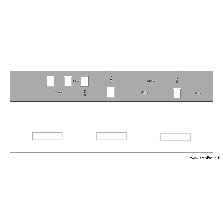 Côté gauche. Plan de 0 pièce et 0 m2