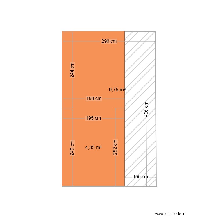 Abrijardin_22122024. Plan de 2 pièces et 15 m2