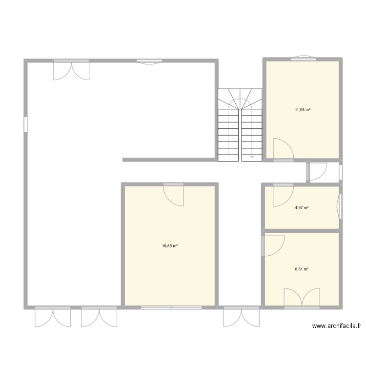 DANIAS. Plan de 4 pièces et 41 m2