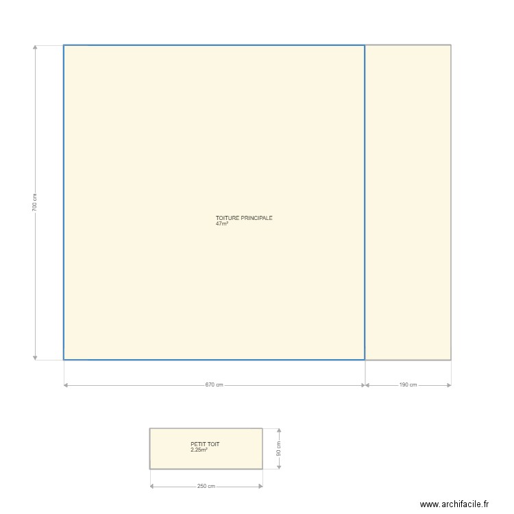 MYR. Plan de 3 pièces et 62 m2