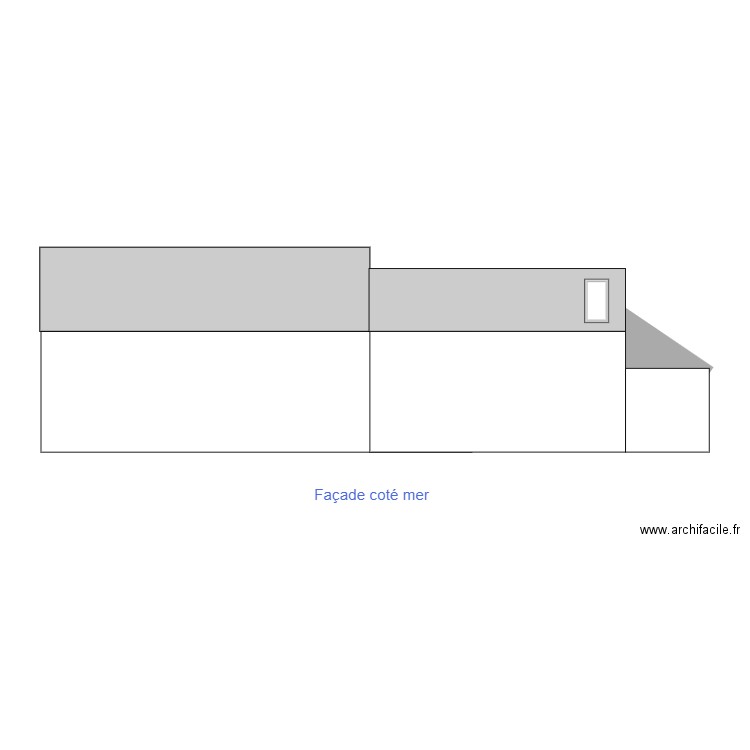 Extension Tréhenvel  ( vue coté mer ). Plan de 0 pièce et 0 m2