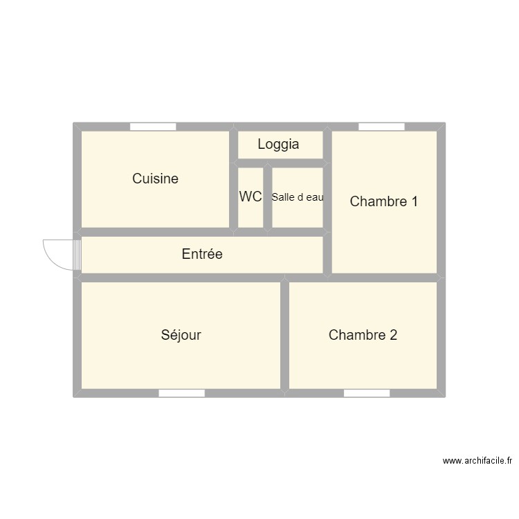 PLAN 3406 INDIVISION KERDONCUF. Plan de 8 pièces et 14 m2