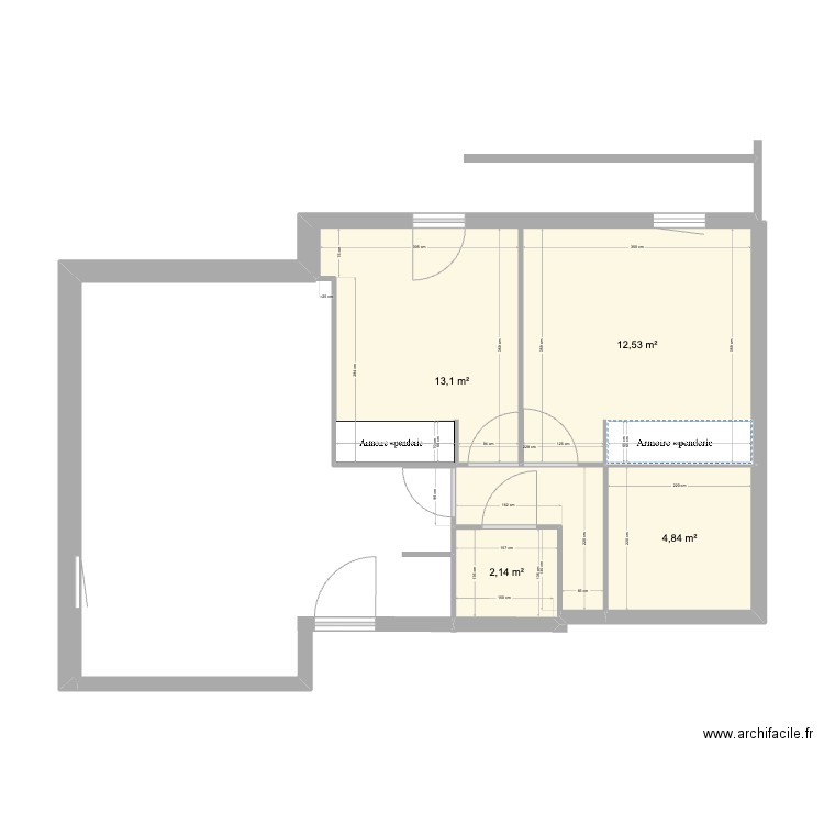 TERRE 60. Plan de 4 pièces et 33 m2