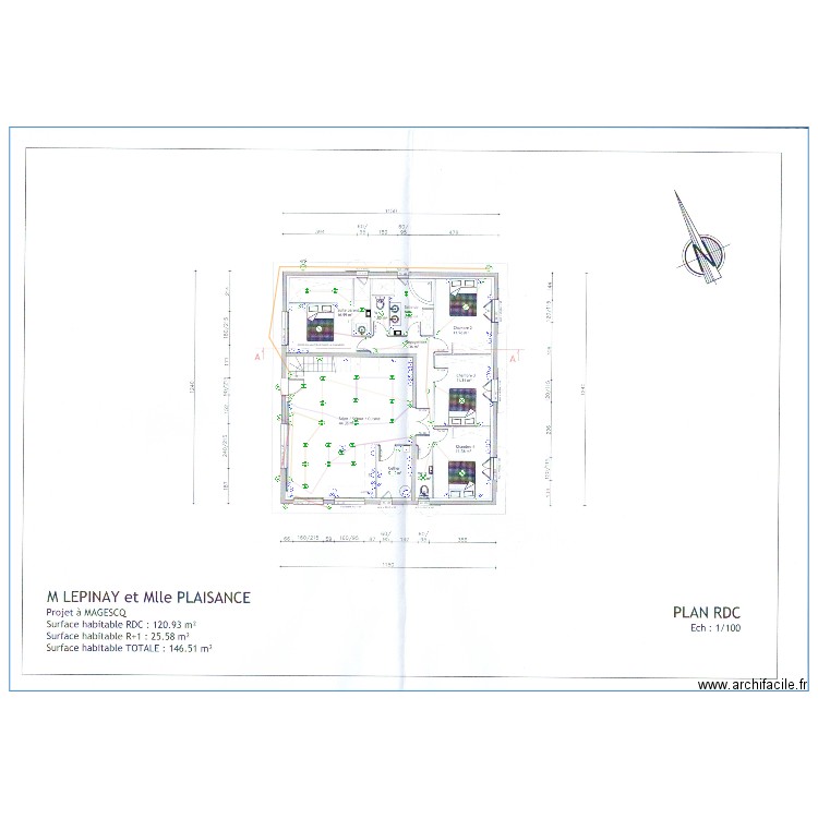 PLAISANCE LEPINAY. Plan de 0 pièce et 0 m2