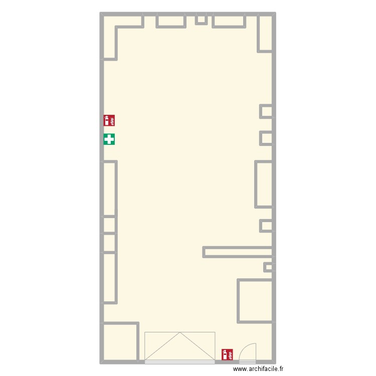 sorema2. Plan de 11 pièces et 283 m2