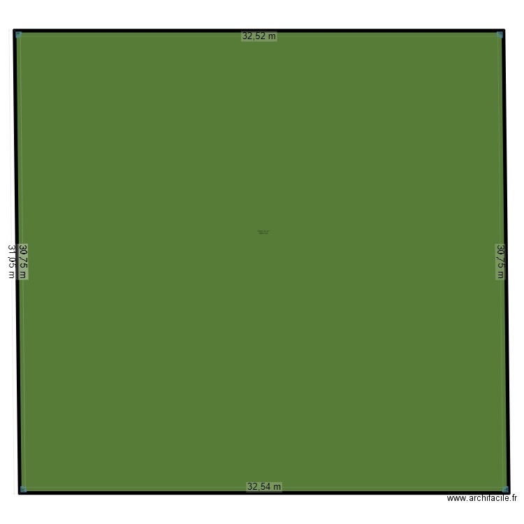 plan de barriere. Plan de 1 pièce et 1000 m2