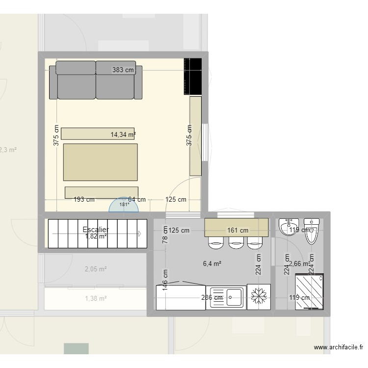 Diag484HypSep2024. Plan de 31 pièces et 234 m2